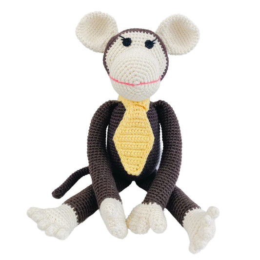 Momo the monkey - brown