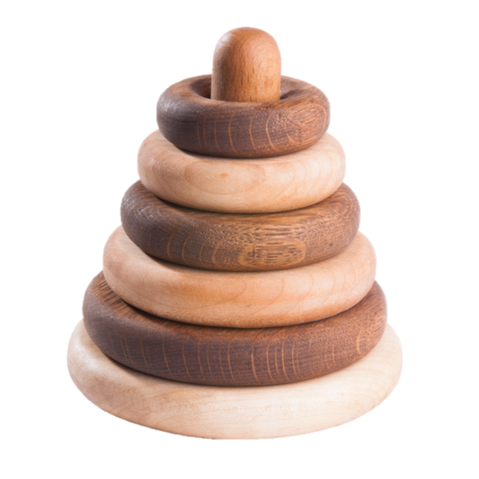 Wooden Stacking Rings for Babies