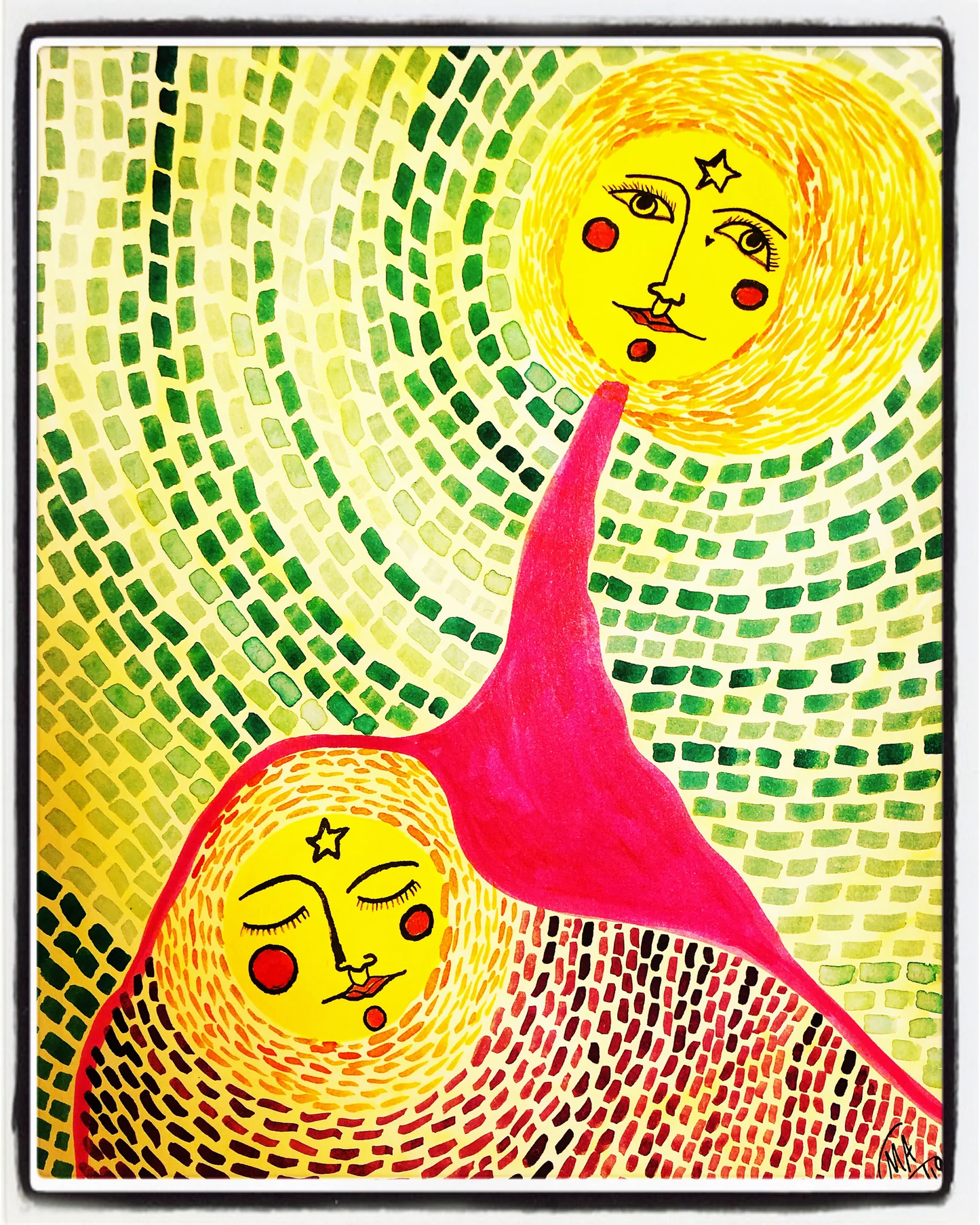 Sun Painting Prints