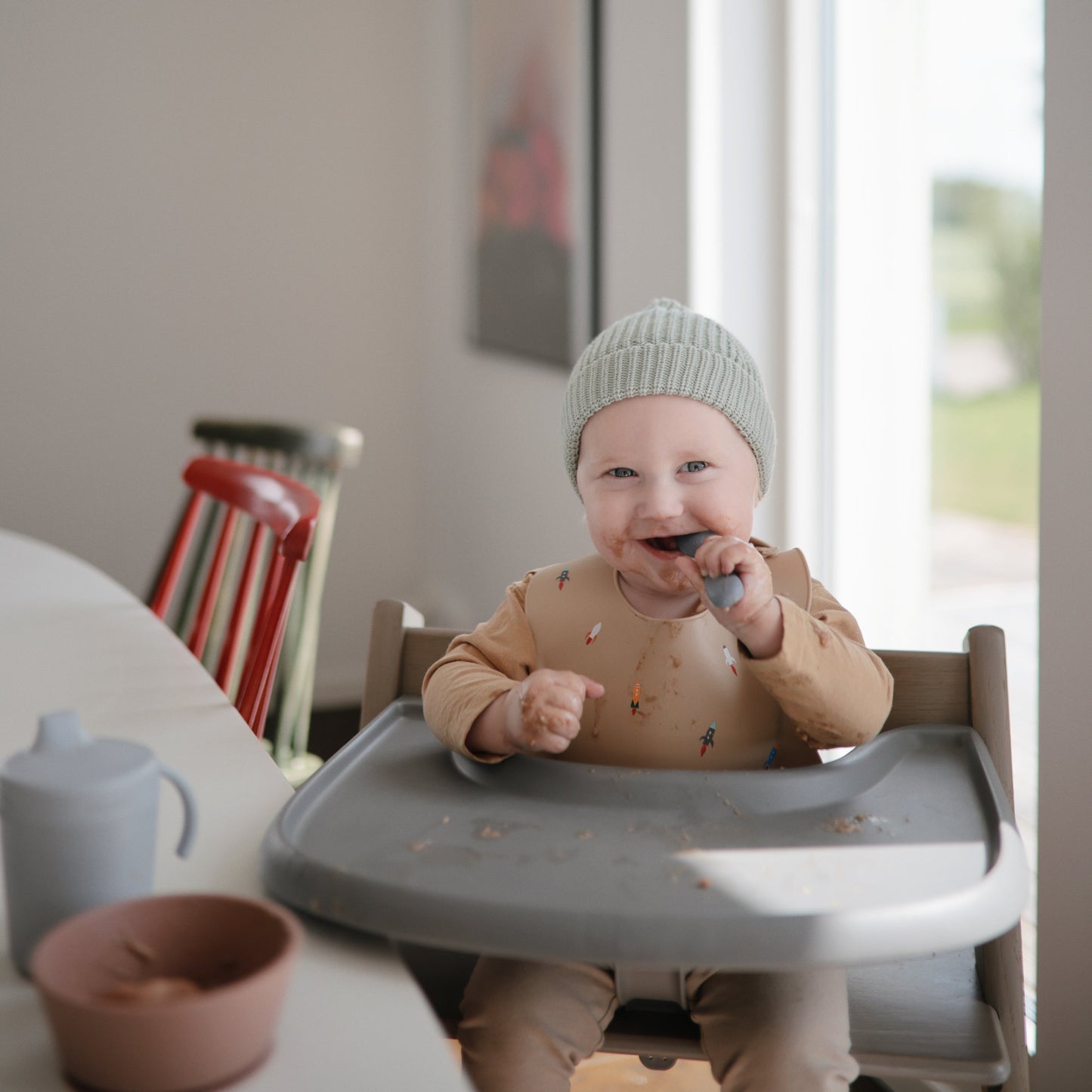 Silicone Toddler Starter Spoons
