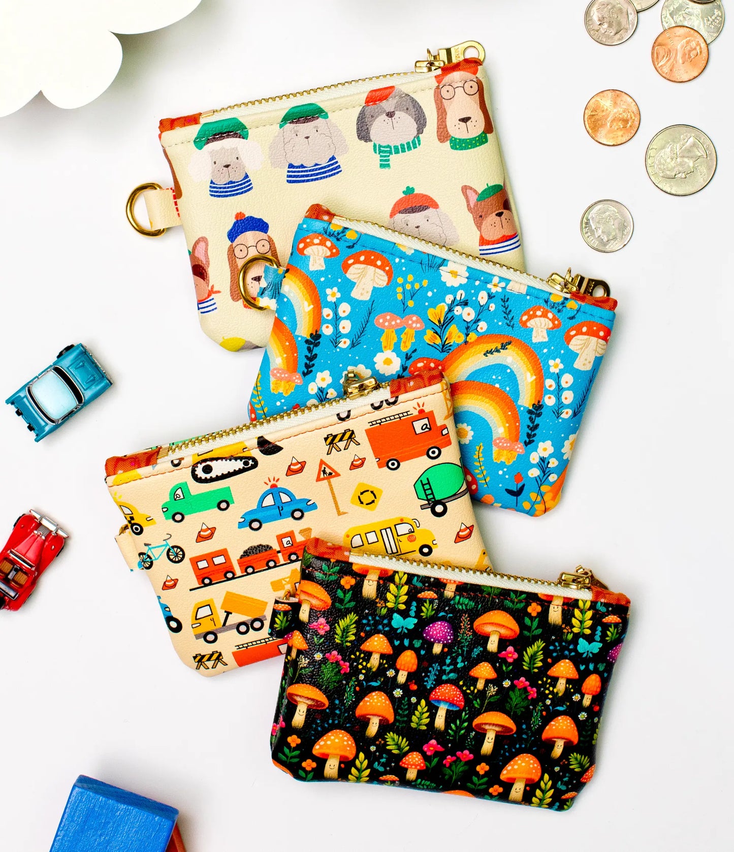 Mushroom Forest Cute Coin Purse – Perfect for Change