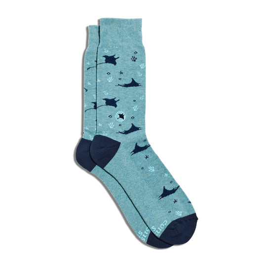 Socks that Protect Manta Rays
