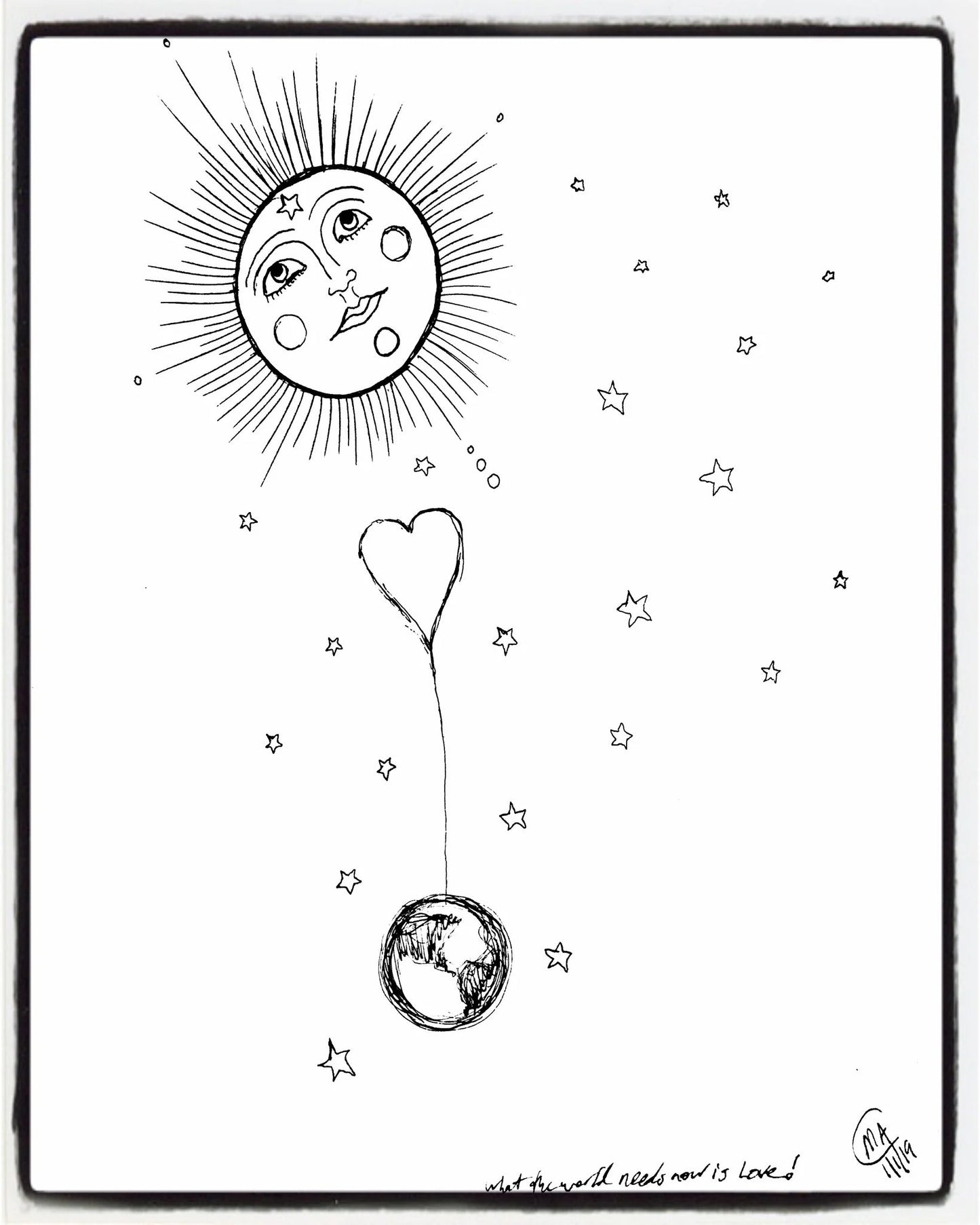 Sun Painting Prints 5x7