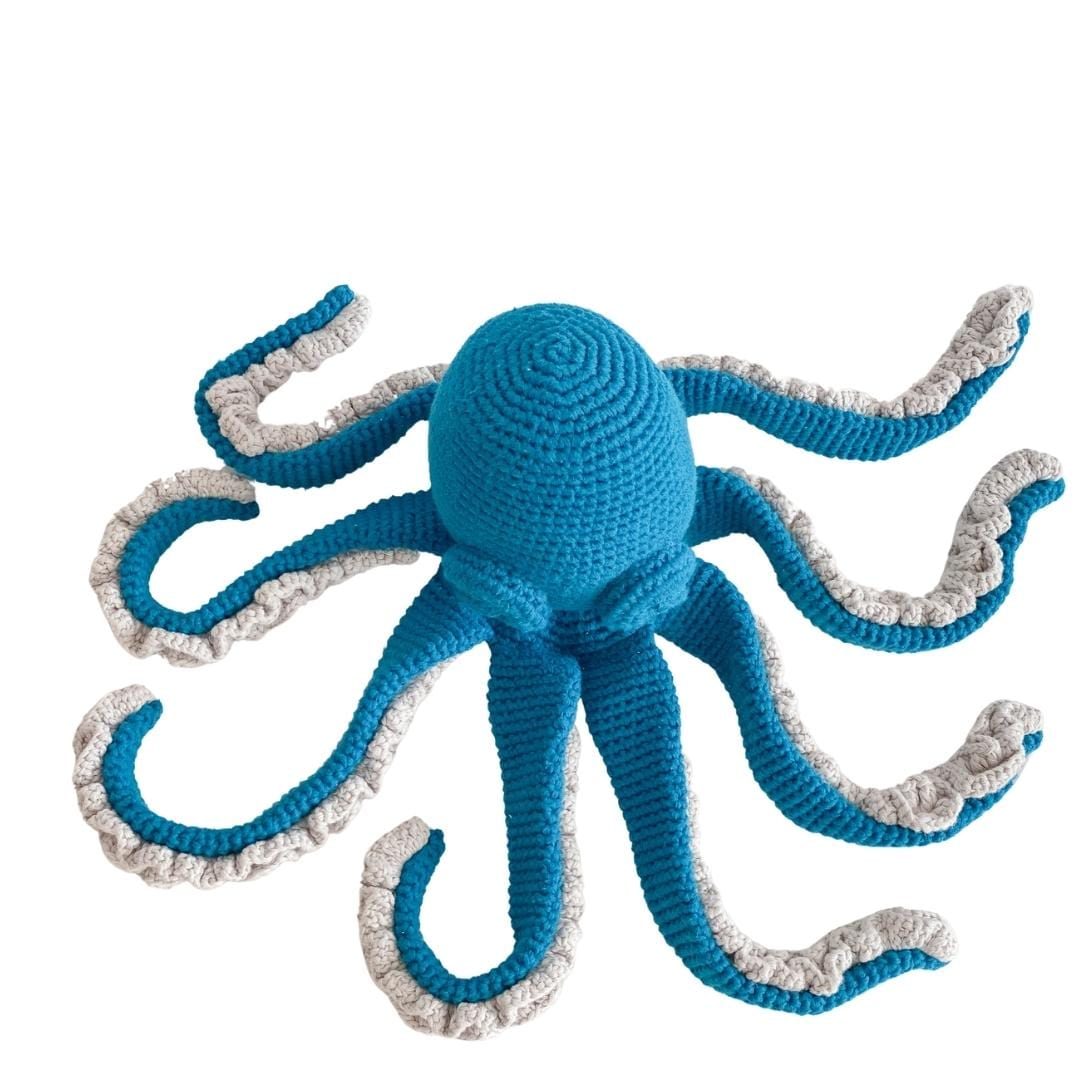 Zelda the Octopus- lagoon teal
