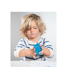 Load image into Gallery viewer, kid playing with blue eco play dough
