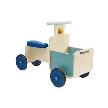 Load image into Gallery viewer, Delivery Bike in Orchard by Plan Toys

