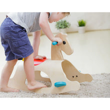 Load image into Gallery viewer, Palomino rocking horse by Plan Toys
