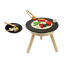 Load image into Gallery viewer, BBQ Playset by Plan Toys

