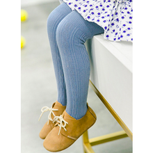 Load image into Gallery viewer, Organic everyday tights in blue
