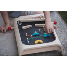Load image into Gallery viewer, Child Playing Pinball Set by Plan Toys
