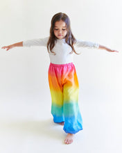 Load image into Gallery viewer, silk pants rainbow
