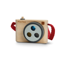 Load image into Gallery viewer, Colored Snap Camera by Plan Toys
