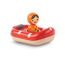 Load image into Gallery viewer, Plan Toys Coastguard Boat
