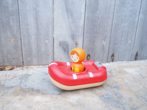 Plan Toys Coast Guard Boat Bath Toy