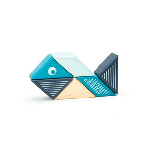 Whale Magnetic Block Set