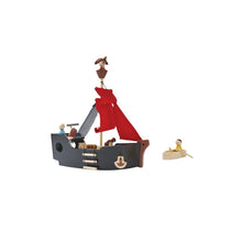 Load image into Gallery viewer, Pirate Ship by Plan Toys
