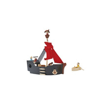 Load image into Gallery viewer, Pirate Ship by Plan Toys
