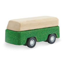 Load image into Gallery viewer, Green Bus by Plan Toys
