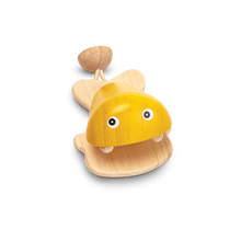 Load image into Gallery viewer, Whale Castanet yellow
