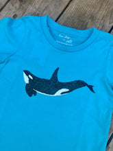 Load image into Gallery viewer, Cinder + Salt orca whale tee
