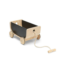 Load image into Gallery viewer, Kids Wagon - Black by Plan Toys
