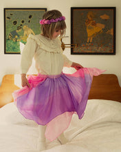 Load image into Gallery viewer, Blossom Reversible Silk Dress-Up Skirt
