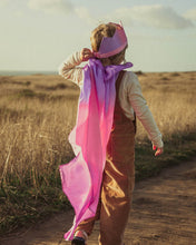 Load image into Gallery viewer, Blossom Reversible Silk Play Cape
