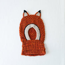 Load image into Gallery viewer, Fox animal hood hat by andes gifts

