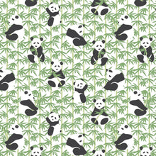 Load image into Gallery viewer, Panda green print

