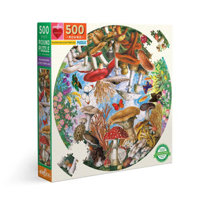 Mushroom and Butterflies 500 Puzzle in the box