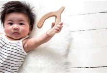 Load image into Gallery viewer, Wishbone Wooden Teether

