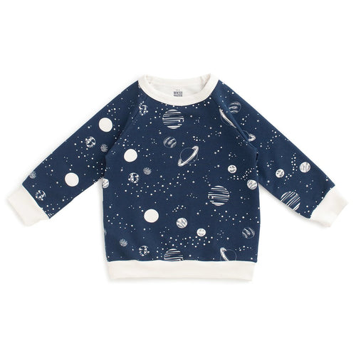 Organic Planets Night Sky Sweatshirt
