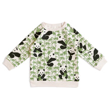 Load image into Gallery viewer, Organic Panda Green Sweatshirt
