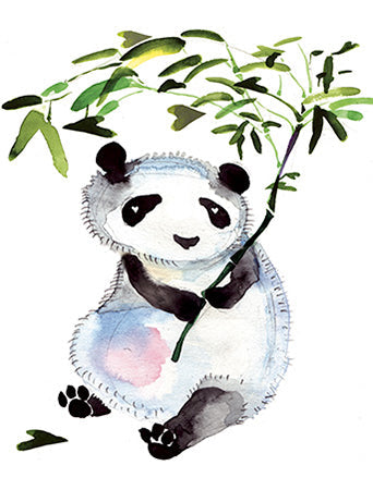 Heart Bamboo PandaHeart Bamboo Panda By Studio Masha D'yans