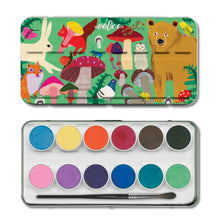 Load image into Gallery viewer, Woodland water color paints  by eeboo
