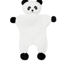 Load image into Gallery viewer, Flat Panda Bear Baby Teething Toy
