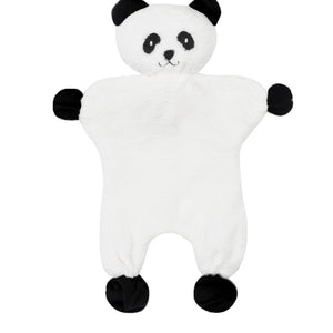 Flat Panda Bear Baby Teething Toy