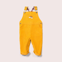 Load image into Gallery viewer, Embroidered Rainbow Classic Corduroy Dungarees
