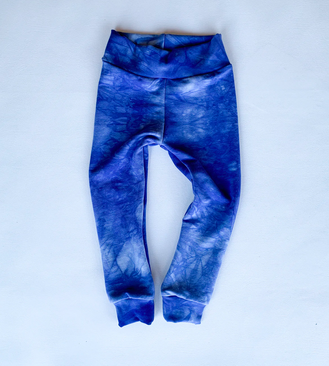 Bamboo kids jogger hand dyed