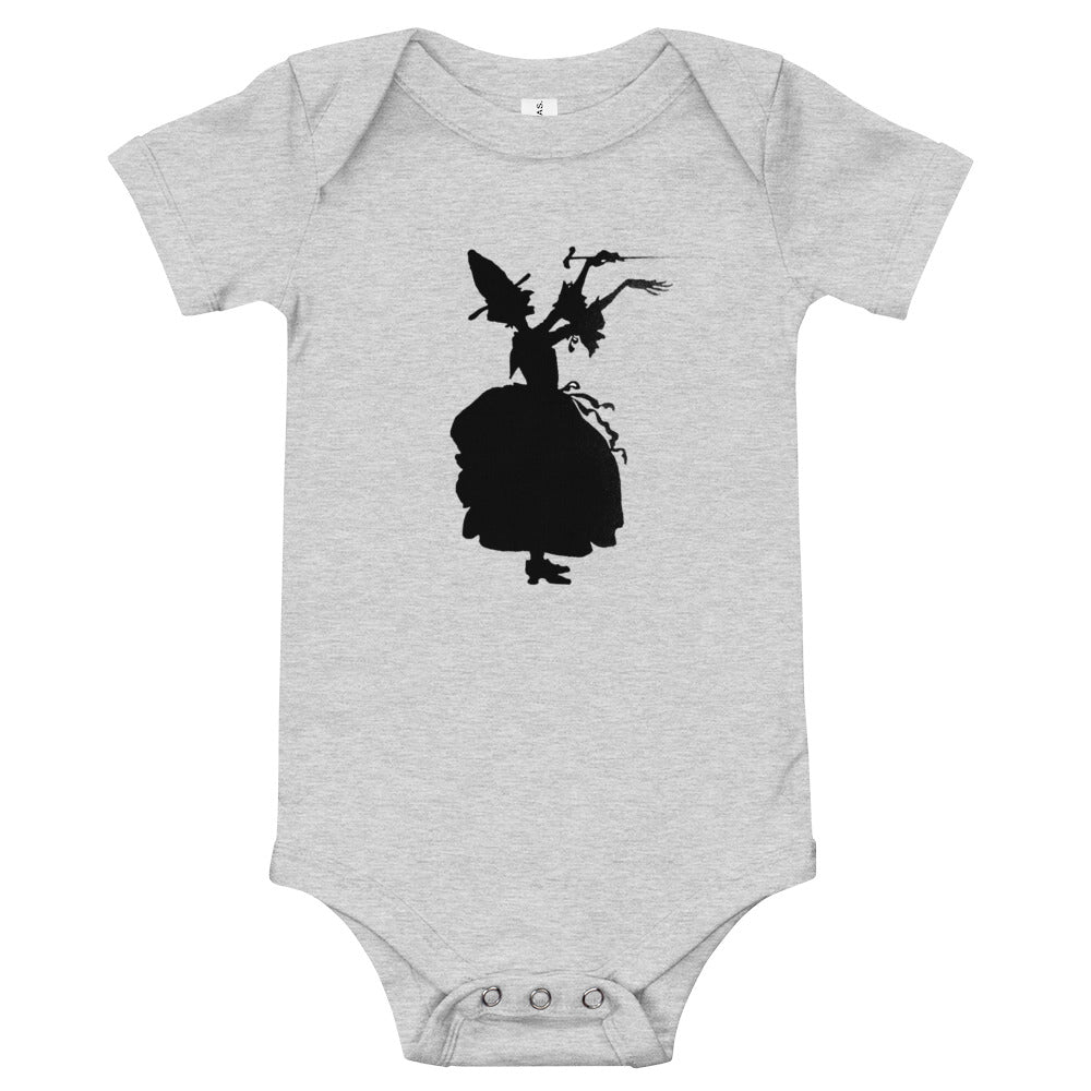 Baby short sleeve one piece Witch