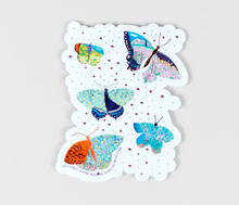 Load image into Gallery viewer, Jill Bliss Vinyl Butterfly Sticker
