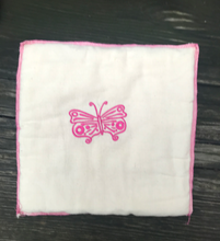 Load image into Gallery viewer, embroidered pillow butterfly
