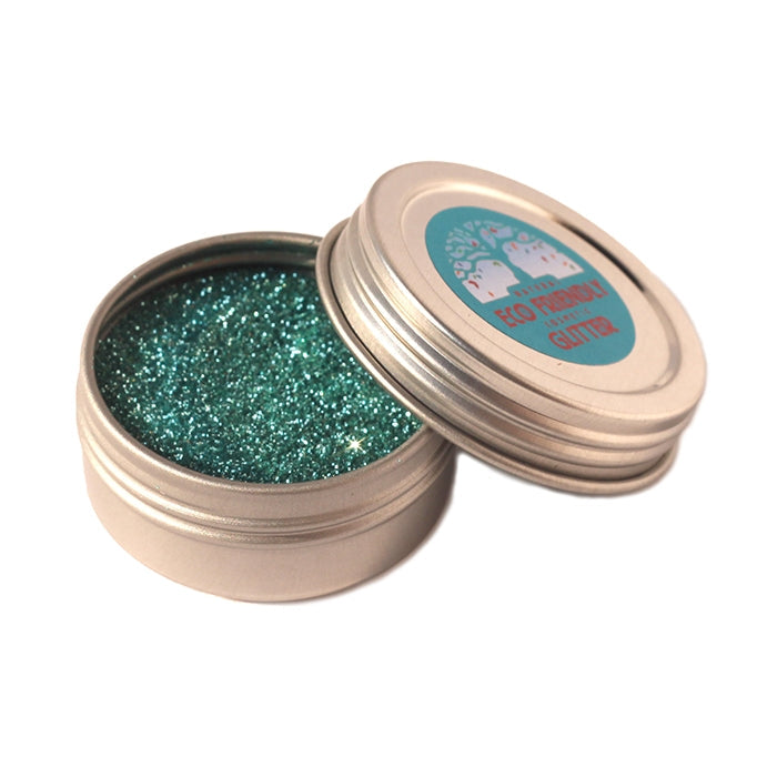 Eco Friendly Cosmic Glitter Turquoise
