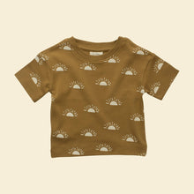 Load image into Gallery viewer, Golden Sun organic short sleeve tee by ziwi baby
