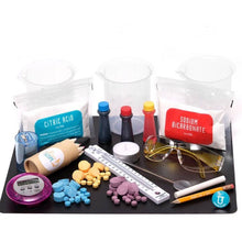 Load image into Gallery viewer, Contents of Foundation Chemistry Kit: Beakers &amp; Bubbles Kit
