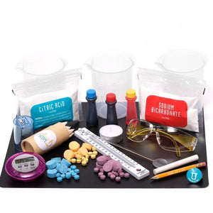 Contents of Foundation Chemistry Kit: Beakers & Bubbles Kit