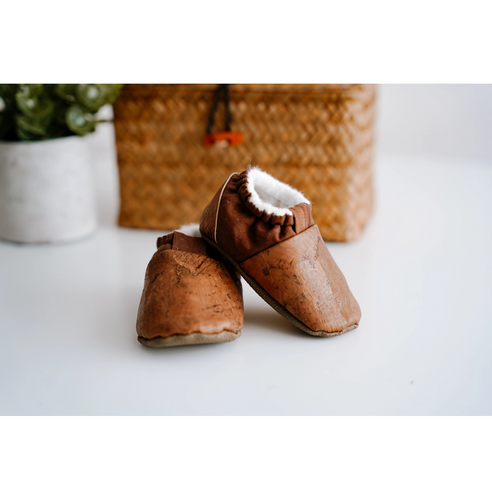 vegan cork booties