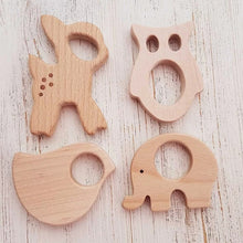 Load image into Gallery viewer, Forest Animals baby teethers set
