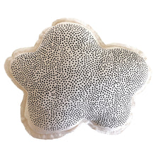 Load image into Gallery viewer, Cloud Shaped Linen Pillow - Speckled Print
