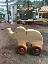Load image into Gallery viewer, Baby&#39;s Rollie wooden elephant
